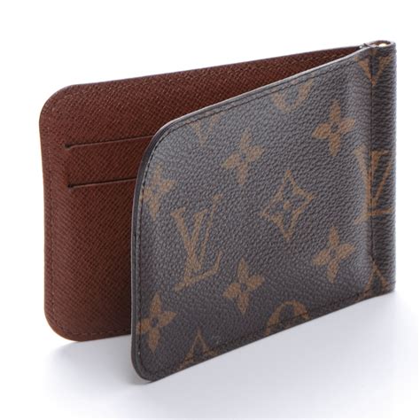 louis vuitton card holder and money clip|louis vuitton men's money clip.